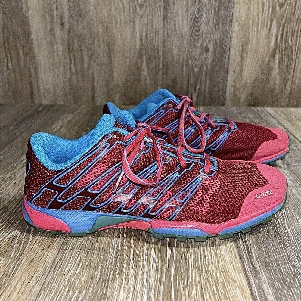 Inov-8 Womens US Size 6.5 Pink Blue F-Lite 215 Running Sneaker Shoes